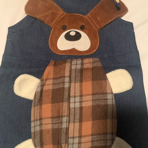 PatPat 100% cotton. 2 pcs baby clothes. Denim shorts with suspenders. - Picture 4 of 10